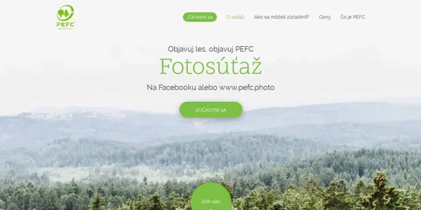 PEFC vyhlasuje fotografickú súťaž